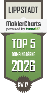 MaklerCharts KW 17/2026 - Röper Immobilien Baubetreuungen und Finanzierungen Inhaber Stefan Zantow e. K. ist TOP-5-Makler in Lippstadt