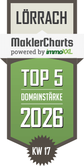 MaklerCharts KW 17/2026 - Immo-Gross GmbH ist TOP-5-Makler in L�rrach