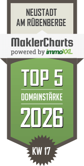 MaklerCharts KW 17/2026 - Grabbe-Lange Immobilien ist TOP-5-Makler in Neustadt am Rübenberge