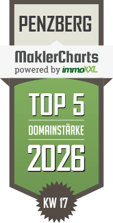 MaklerCharts KW 17/2026 - LM Immobilien ist TOP-5-Makler in Penzberg