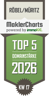 MaklerCharts KW 17/2026 - HORN IMMOBILIEN GmbH ist TOP-5-Makler in R�bel/M�ritz