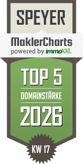 MaklerCharts KW 17/2026 - Vereinigte VR Bank Kur- und Rheinpfalz eG ist TOP-5-Makler in Speyer