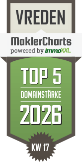 MaklerCharts KW 17/2026 - Frieder Kemper Immobilien ist TOP-5-Makler in Vreden