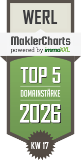 MaklerCharts KW 17/2026 - Schulte-Tigges Immobilien ist TOP-5-Makler in Werl