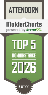 MaklerCharts KW 22/2026 - Kominos Immobilien ist TOP-5-Makler in Attendorn