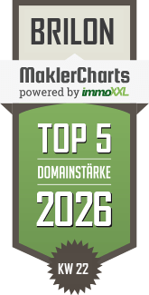 MaklerCharts KW 22/2026 - WGB Mainzer Wohnungs- & Gewerbe-Bau GmbH ist TOP-5-Makler in Brilon