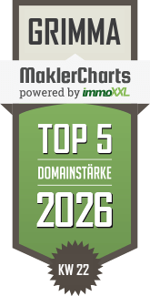 MaklerCharts KW 22/2026 - PISA IMMOBILIENMANAGEMENT GmbH & Co. KG ist TOP-5-Makler in Grimma