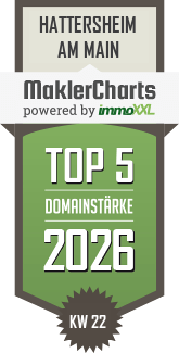 MaklerCharts KW 22/2026 - Conrad Rhein-Main Immobilien Gewerbebetrieb Matthias Conrad ist TOP-5-Makler in Hattersheim am Main