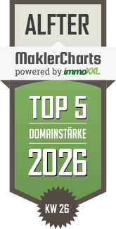 MaklerCharts KW 27/2026 - VR-Immobilien Bonn Rhein-Sieg GmbH ist TOP-5-Makler in Alfter