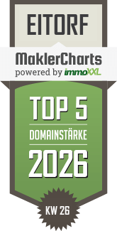 MaklerCharts KW 27/2026 - Sabrina Dietrich Immobilien ist TOP-5-Makler in Eitorf