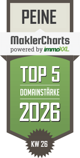 MaklerCharts KW 27/2026 - LBS Immobilien GmbH NordWest ist TOP-5-Makler in Peine