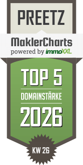 MaklerCharts KW 27/2026 - Langner & Burmeister Immobilien ist TOP-5-Makler in Preetz