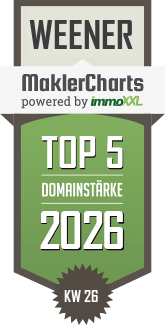 MaklerCharts KW 27/2026 - Anker Immobilien ist TOP-5-Makler in Weener