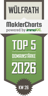MaklerCharts KW 27/2026 - KOCO Immobilien | Mettmann ist TOP-5-Makler in W�lfrath
