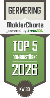 MaklerCharts KW 30/2026 - AIGNER IMMOBILIEN GMBH ist TOP-5-Makler in Germering