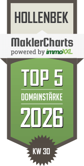 MaklerCharts KW 30/2026 - BETTERHOMES Deutschland GmbH ist TOP-5-Makler in Hollenbek