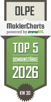 MaklerCharts KW 30/2026 - Sparkasse Olpe-Drolshagen-Wenden ist TOP-5-Makler in Olpe