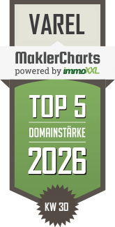 MaklerCharts KW 30/2026 - Immobilien Carsten Grimm ist TOP-5-Makler in Varel