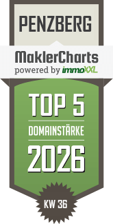 MaklerCharts KW 36/2026 - Immo Plus Immobilien AG ist TOP-5-Makler in Penzberg