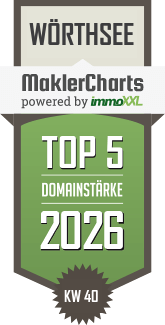 MaklerCharts KW 40/2026 - Veltrup Immobilien GmbH ist TOP-5-Makler in Wörthsee