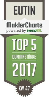MaklerCharts KW 47/2017 - Benz Immobilien ist TOP-5-Makler in Eutin