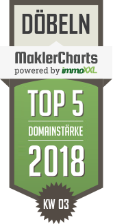 MaklerCharts KW 03/2018 - Immobilienbro Thomas Klkert ist TOP-5-Makler in Dbeln