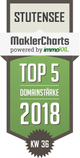 MaklerCharts KW 36/2018 - MM Immobilienberatung ist TOP-5-Makler in Stutensee