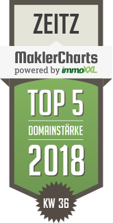 MaklerCharts KW 36/2018 - Wstenrot Immobilien, Bezirksleiter Bodo Clasen ist TOP-5-Makler in Zeitz