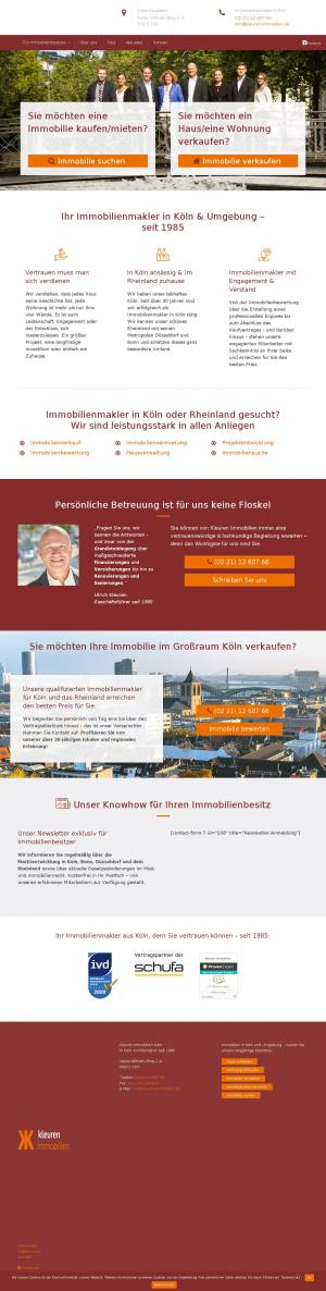 www.kleuren-immobilien.de