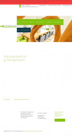 www.hausverwaltungheidemann.com