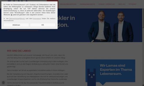 www.lamaimmobilien.de