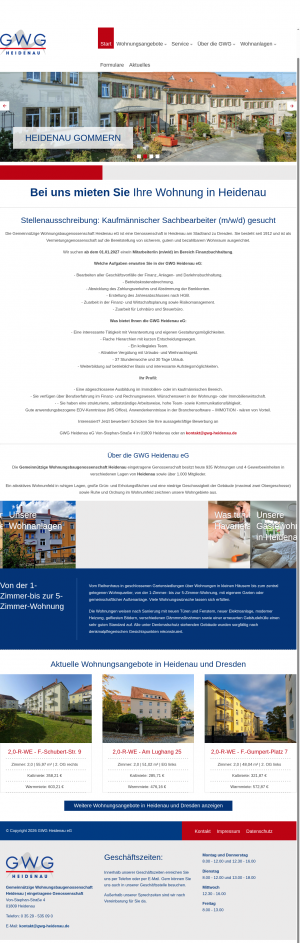 www.gwg-heidenau.de www.gwg-heidenau.de