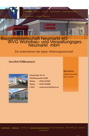 www.wvg-neumarkt.de www.wvg-neumarkt.de