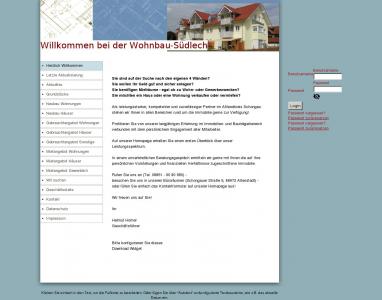 www.wohnbau-suedlech.com