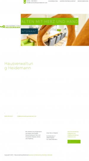 www.hausverwaltung-heidemann.com