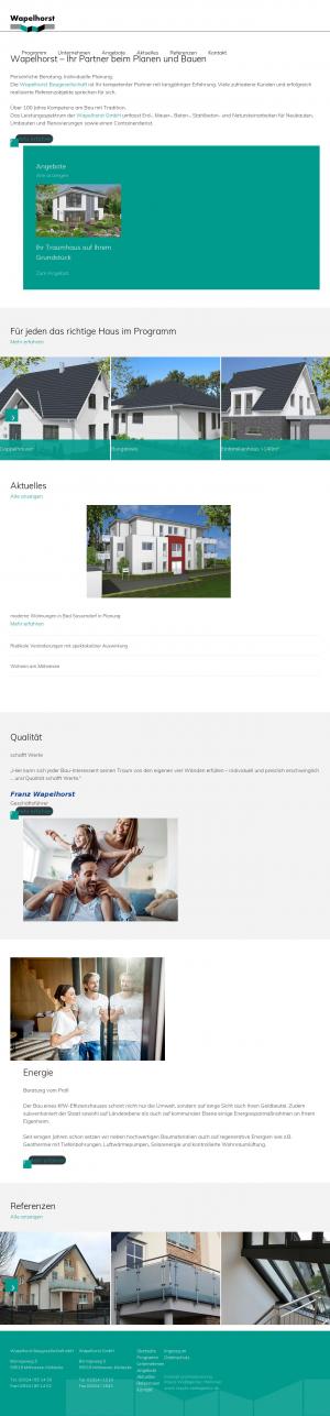 www.wapelhorst-baugesellschaft.de