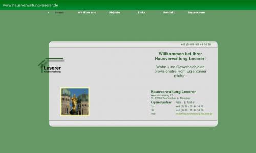 www.hausverwaltung-leserer.de